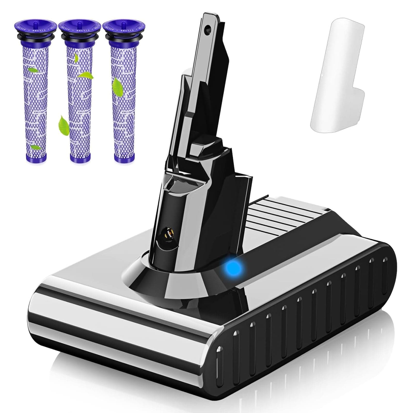V7 6.0Ah Ersatzakku für Dyson V7 - 2025 Neuer Upgrade-Akku 🔋
