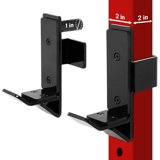 Yes4All Stahl J-Haken Squat Rack 2x2/3x3 🏋️‍♂️