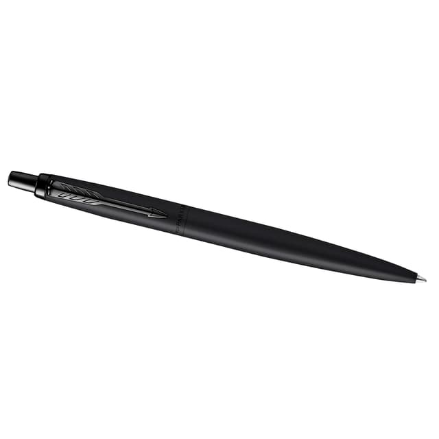 Parker Jotter XL Kugelschreiber | Monochrome Mattschwarz | mittlere Stiftspitze | blaue Tinte | Geschenkbox Monochrome Schwarz