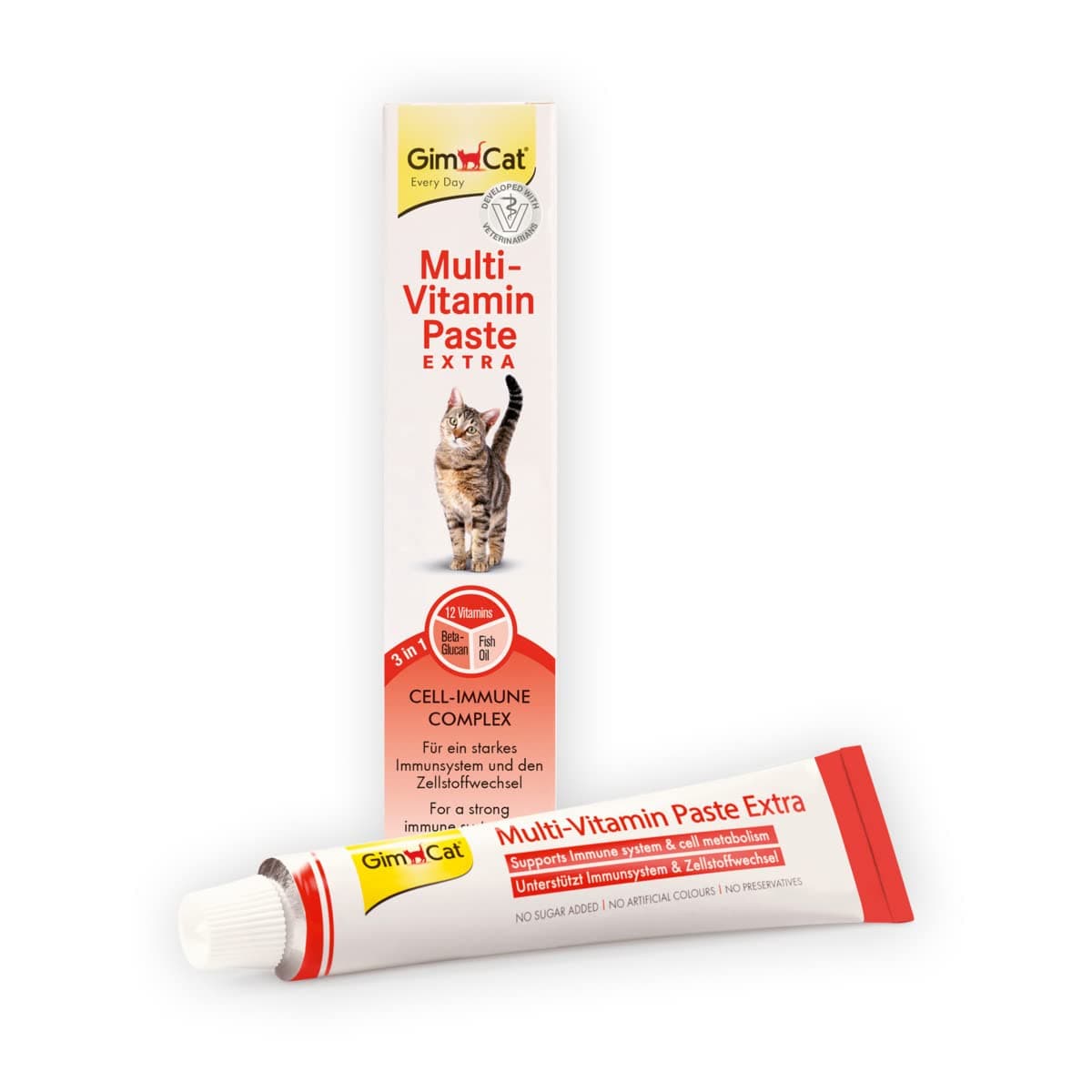 🐱🌟 Angebot: GimCat Multi-Vitamin Paste Extra - Katzensnack mit Fischöl!