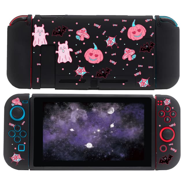 🎮👻 Pearl Angeli Hülle Kompatibel mit Switch - Halloween A Style