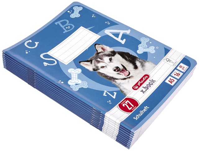 📚 Herlitz Schulheft x.book A5, liniert, 10 Stück - Sonderangebot!