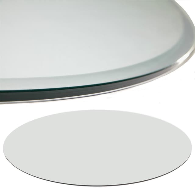 Angebot: Euro Tische Glasplatte für Kaminofen und Tischplatte in 70cm Facettenschliff 🌟