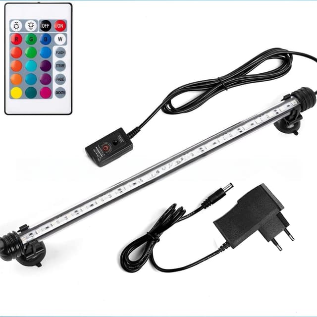 🐠🌈 GERUI LED Timer Aquarium Beleuchtung mit Fernbedienung