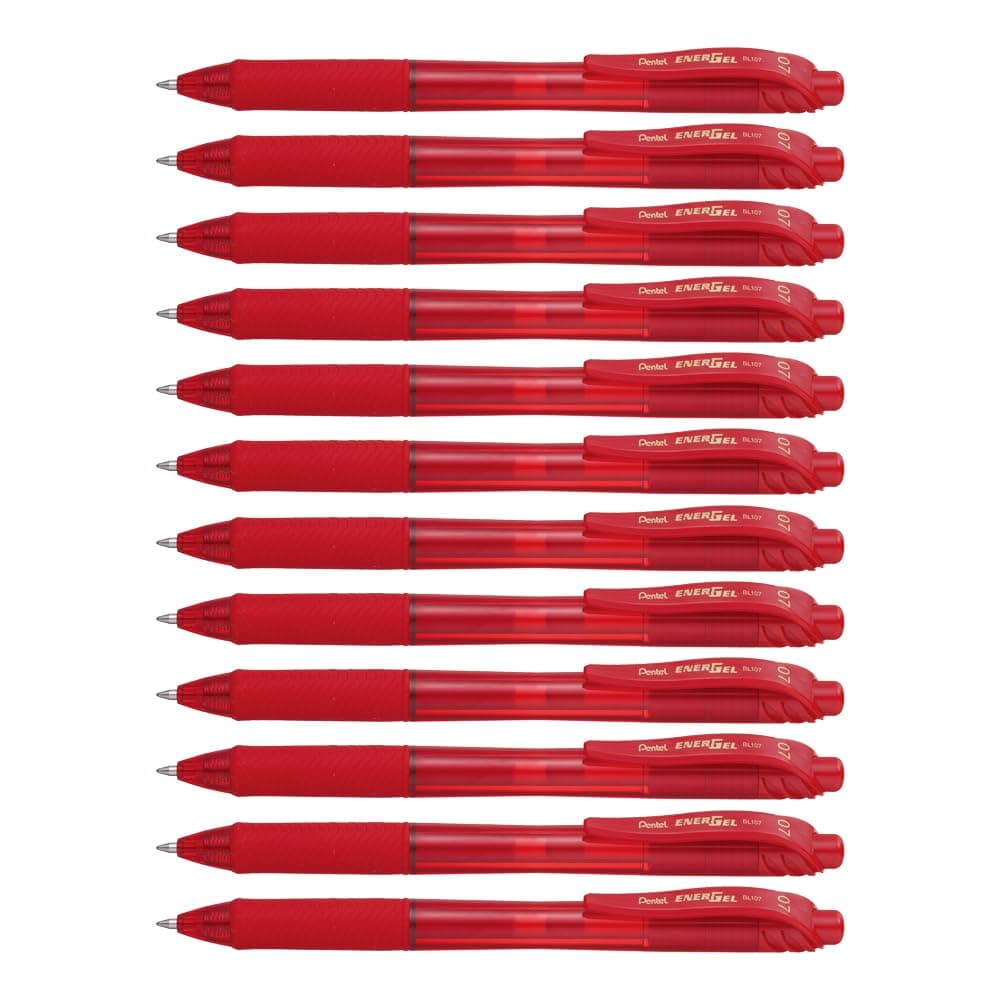 🌟 Mega Deal! 🌟 Pentel BL107-B Gel-Tintenroller EnerGel 0.7 mm - 12 Stück
