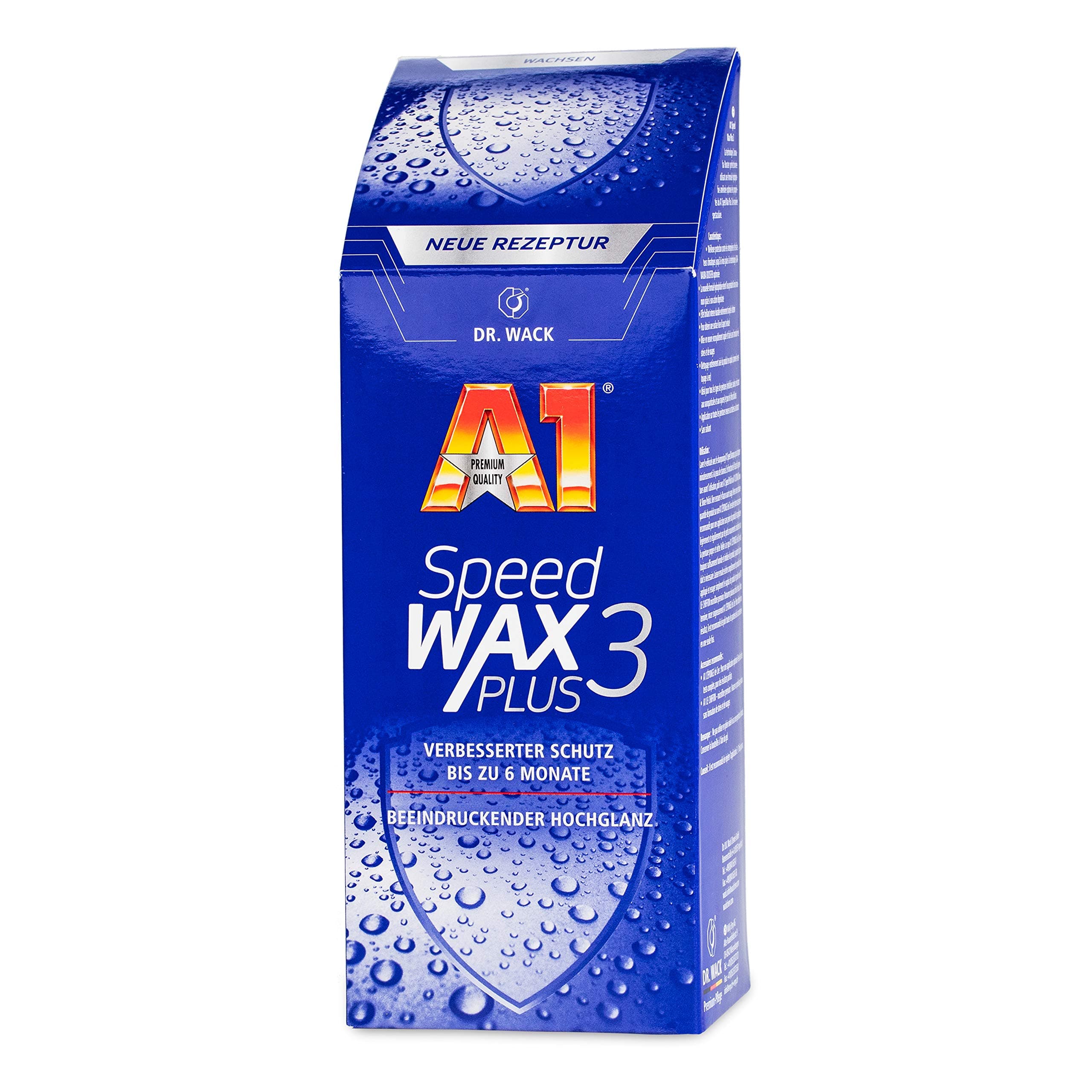 🚗 DR. WACK A1 Speed Wax Plus 3 Angebot! 🌟
