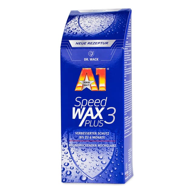 🚗 DR. WACK A1 Speed Wax Plus 3 Angebot! 🌟