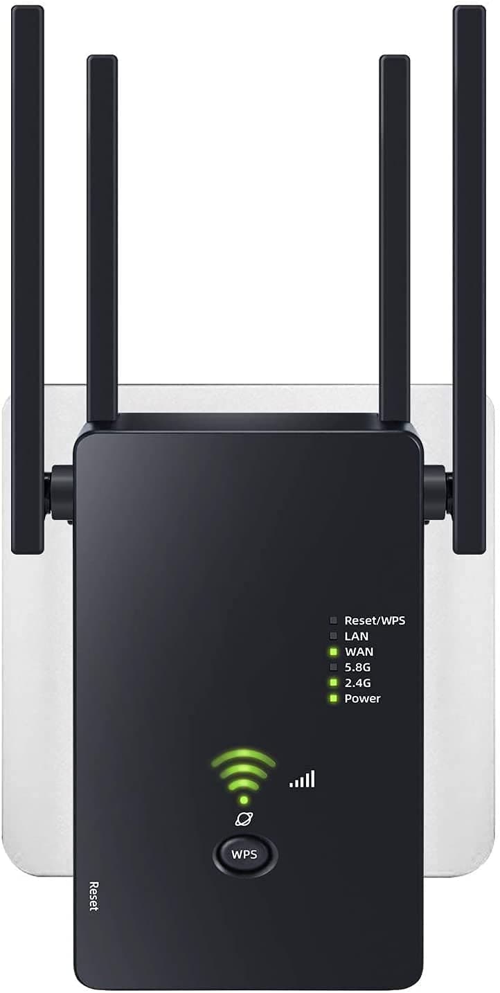 🚀 Aenxwa WLAN Repeater WLAN Verstärker 1200Mbit/s Dualband 2,4GHz+5GHz WiFi Booster 📶