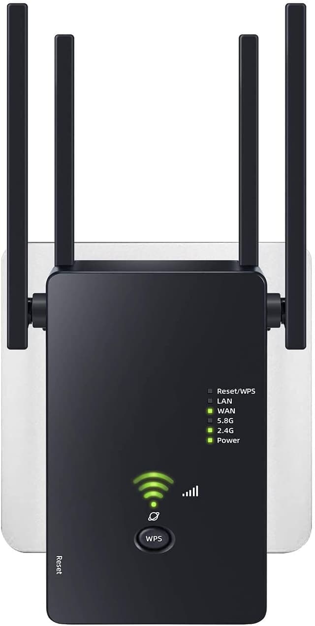 🚀 Aenxwa WLAN Repeater WLAN Verstärker 1200Mbit/s Dualband 2,4GHz+5GHz WiFi Booster 📶