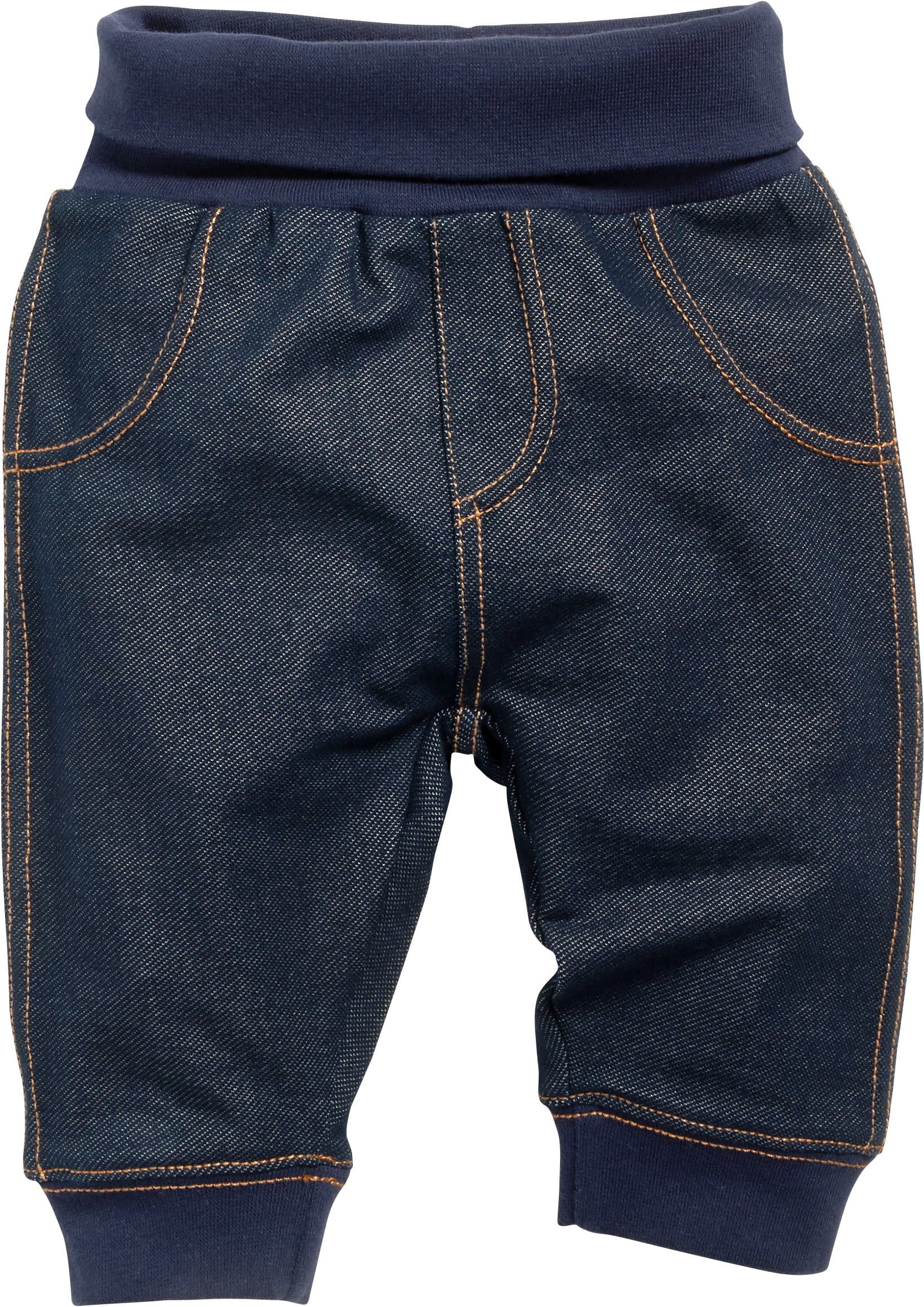 Schnizler Baby-Unisex Sweat-Hose Jeans-Optik Jogginghose