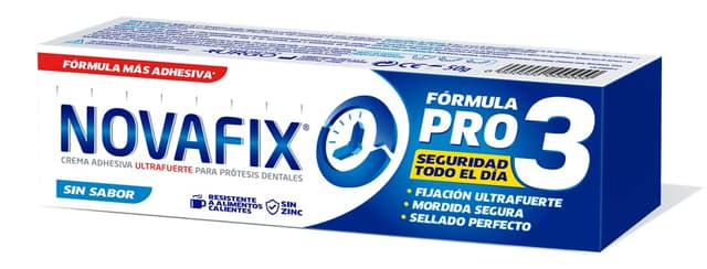 🌟 Novafix Pro 3 Crema Adh S/Sabor 50g 🌟