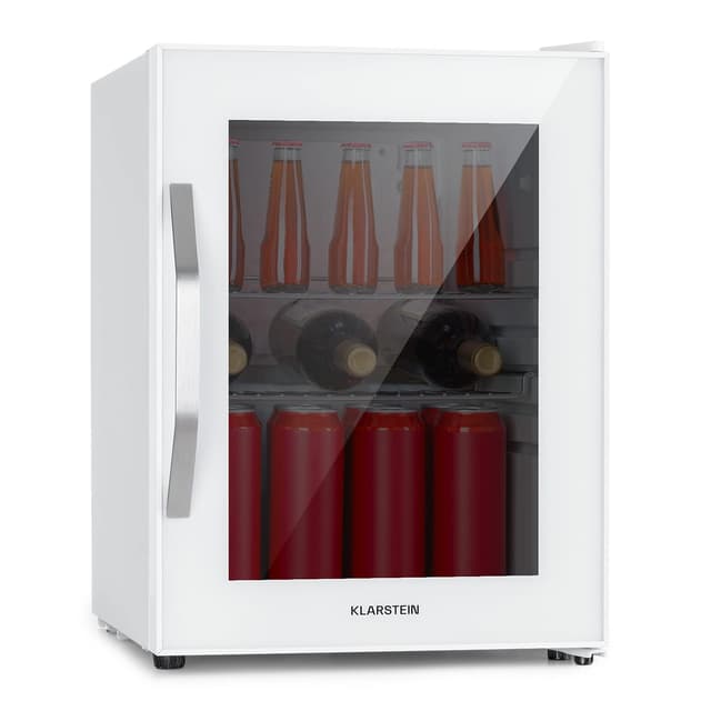 🍻 Klarstein Mini Kühlschrank mit Glastür - 33 Liter Weiß 🥂
