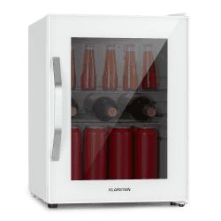 🍻 Klarstein Mini Kühlschrank mit Glastür - 33 Liter Weiß 🥂
