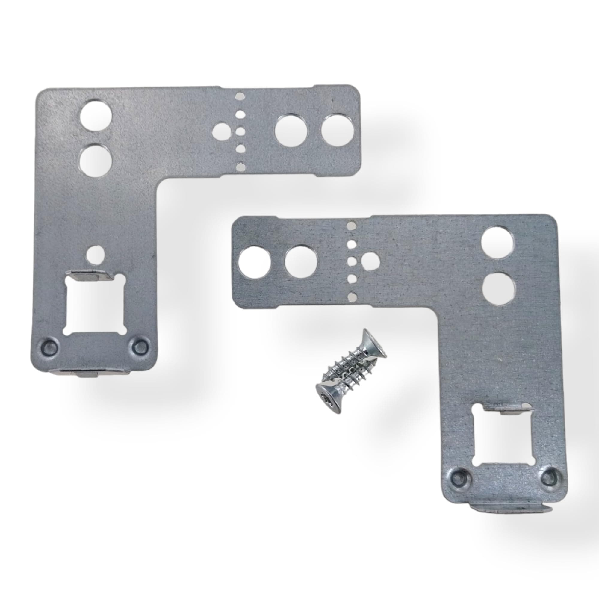 DL-pro Gehäuse-Befestigungssatz für Bosch Siemens 622456 00622456 🌟 Montagewinkel 🛠️ für Spülmaschine iQ100 iQ500 iQ700 Extraklasse Maxx Logixx Serie 2 Serie 4 Serie 6 SilencePlus