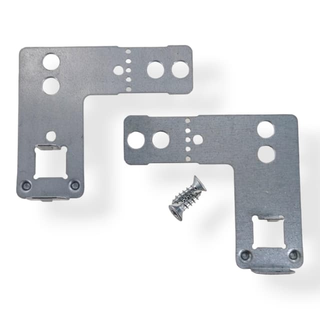 DL-pro Gehäuse-Befestigungssatz für Bosch Siemens 622456 00622456 🌟 Montagewinkel 🛠️ für Spülmaschine iQ100 iQ500 iQ700 Extraklasse Maxx Logixx Serie 2 Serie 4 Serie 6 SilencePlus