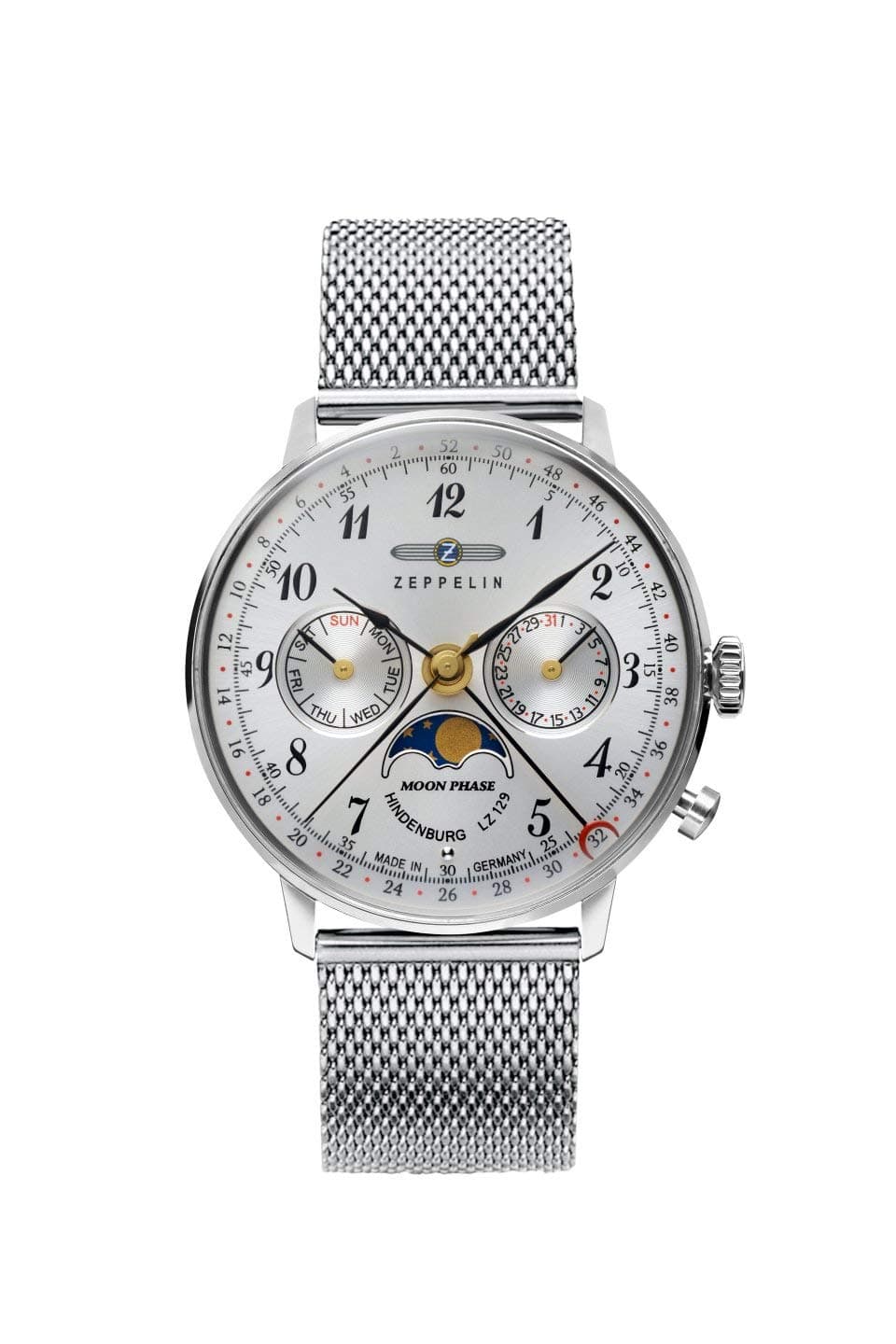 🕰️ Großer Rabatt! Zeppelin Unisex Analog Schweizer Quarzwerk Uhr 7037M-1