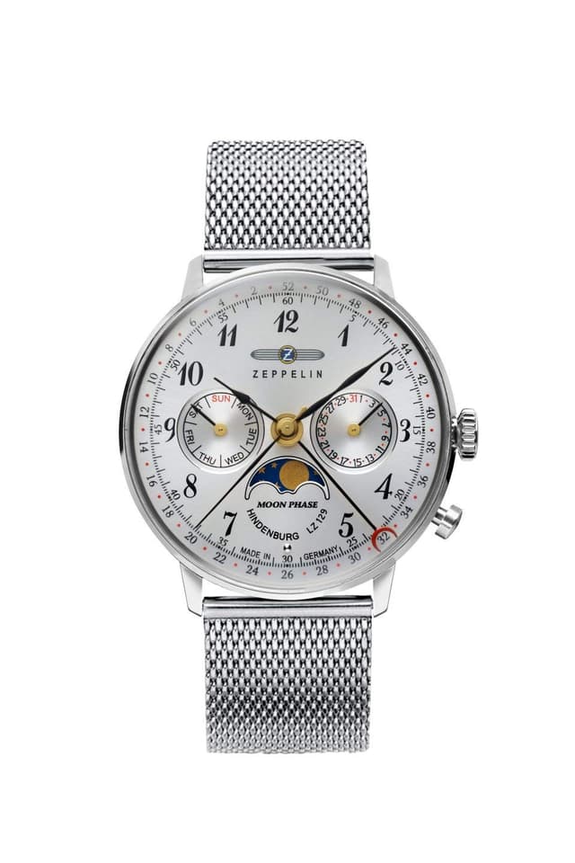 🕰️ Großer Rabatt! Zeppelin Unisex Analog Schweizer Quarzwerk Uhr 7037M-1