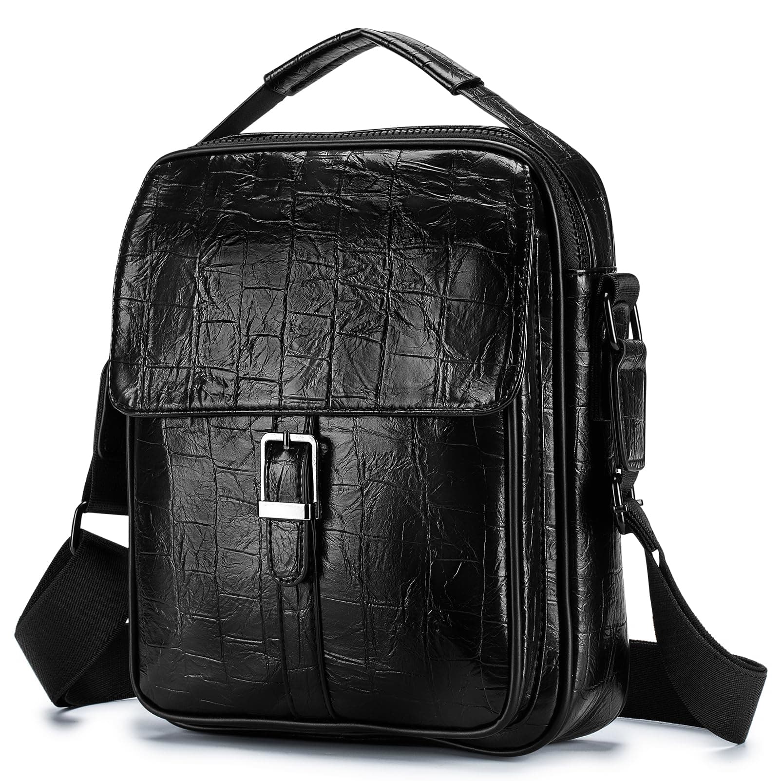 SUCIKORIO Leder Umhängetasche Herren Klein 🎒👨🏻
