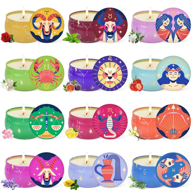🕯️ Duftkerzen Set für Frauen | Weihnachts Kerzen Geschenk 🎁