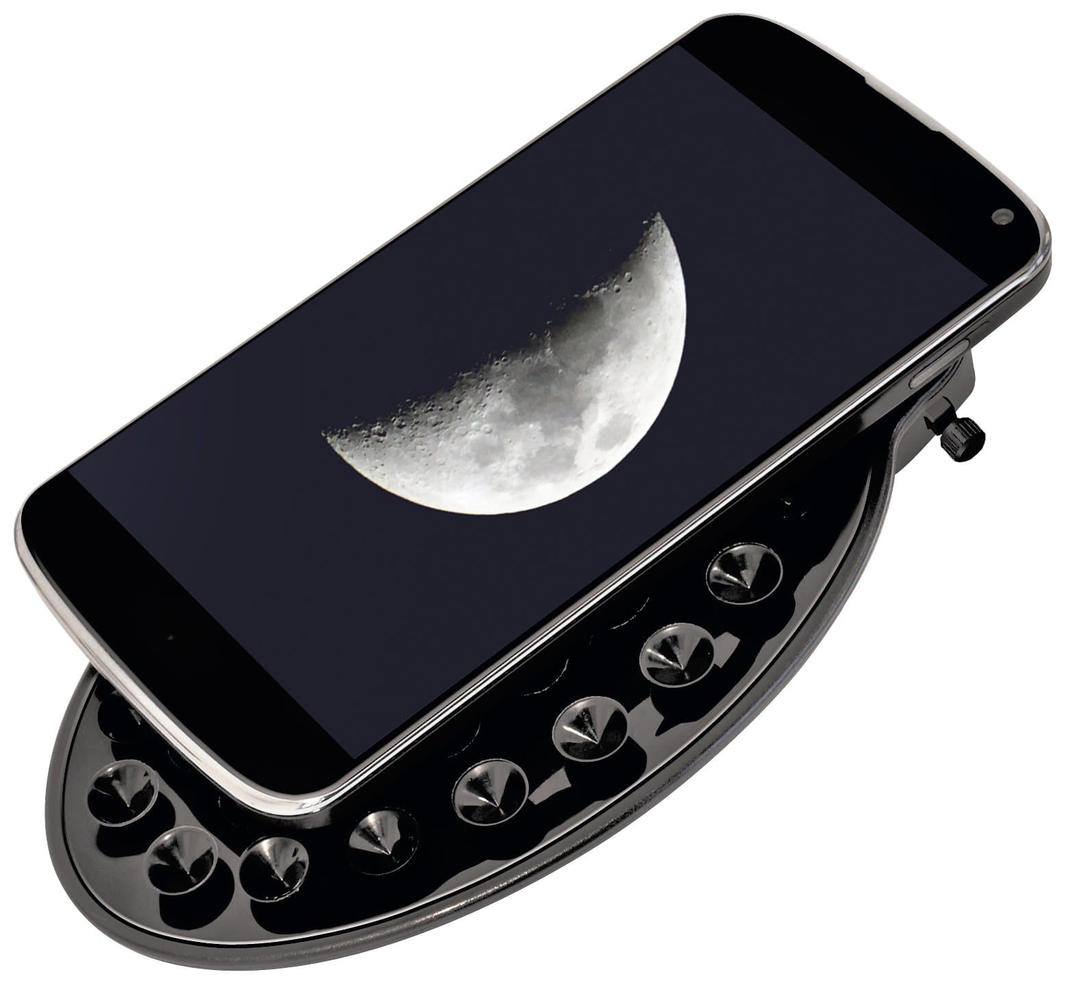 📱 Bresser Smartphone Halterung für Teleskope mit 1,25 Zoll Okular, Schwarz - Angebot!