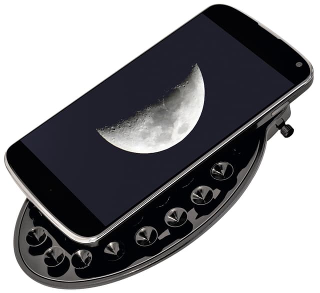 📱 Bresser Smartphone Halterung für Teleskope mit 1,25 Zoll Okular, Schwarz - Angebot!