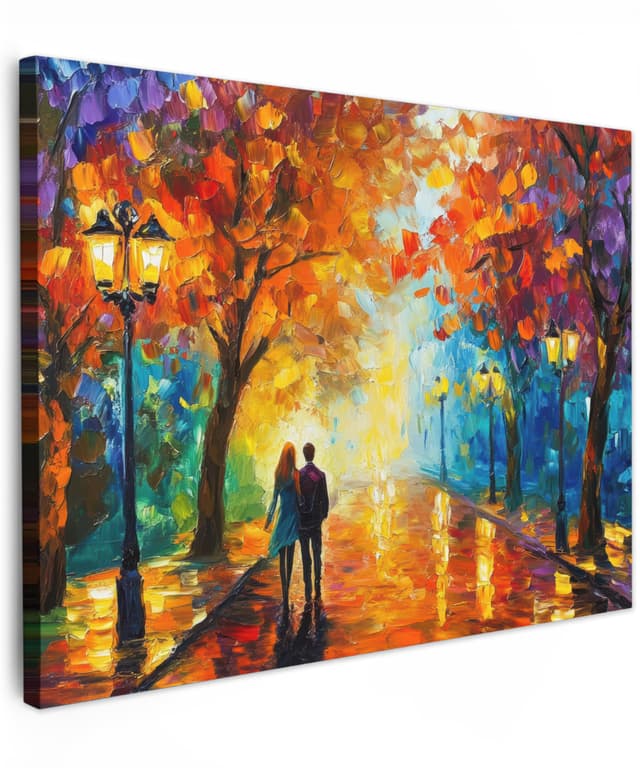 MuchoWow© Wandbilder 70x50 cm Schlafzimmer Home Deko Wohnung Bild Wohnzimmer Fotoleinwand 🖼️