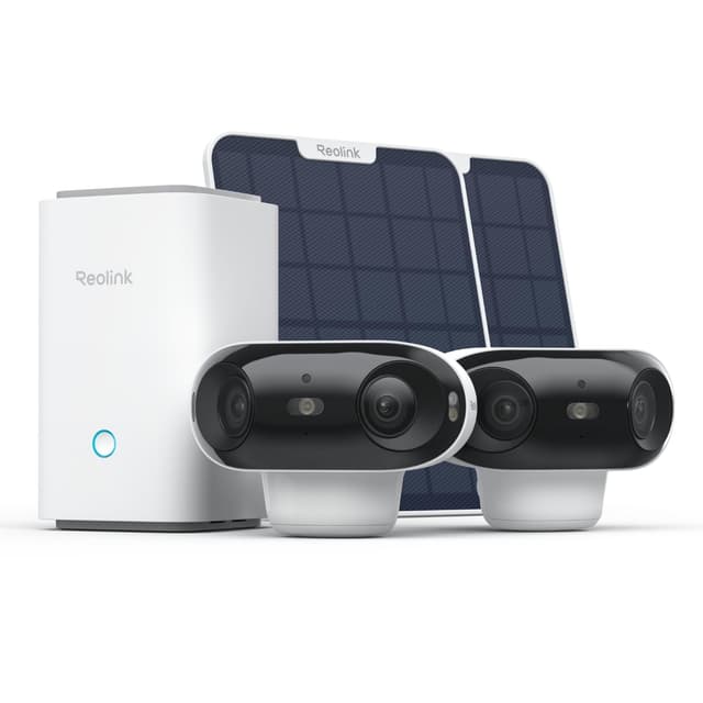 🌞 Reolink Argus 4 Pro Solar Überwachungskamera Aussen Akku, 4K ColorX-Nachtsicht 📷🏡
