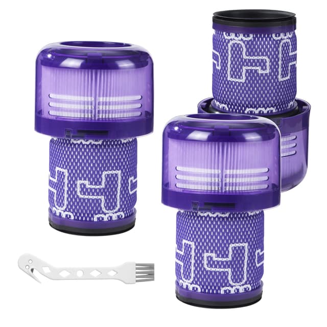 🔥 Filter für Dyson V12 Detect Slim Absolute Ersatzfilter,3 Stück 🧹🌪️