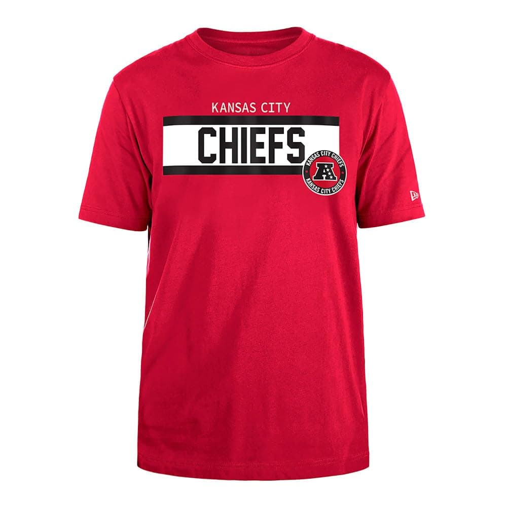 🏈 Kansas City Chiefs Unisex NFL Regular T-Shirt XL Rot 🛒