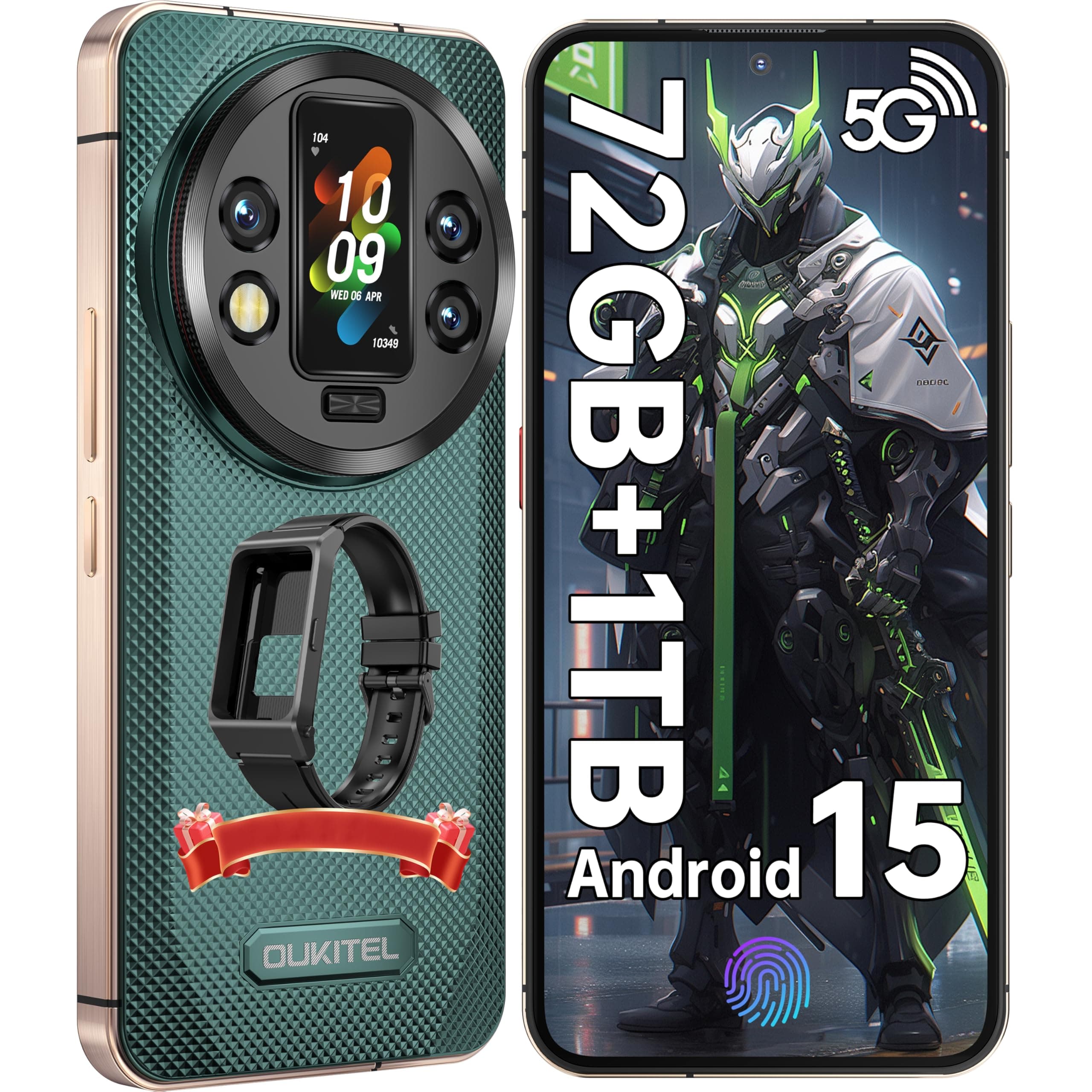 🔥 OUKITEL WP200 Pro 5G Outdoor Handy - Android 15 72GB+1TB Smartphone 📱