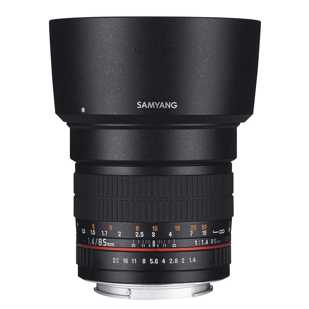 SAMYANG MF 85mm F1.4 AS IF UMC für Fuji X – Vollformat Portrait Objektiv