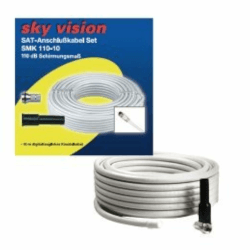 🌟 Super Angebot! Sky Vision Sat-Anschlusskabel 10m 🌟