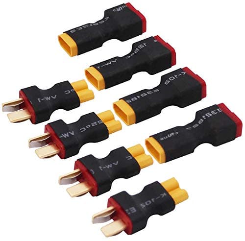 🔌🔗 4 Paare T-Typ männlich weiblich auf XT30 männlich weiblich Steckverbinder Adapter 🛒