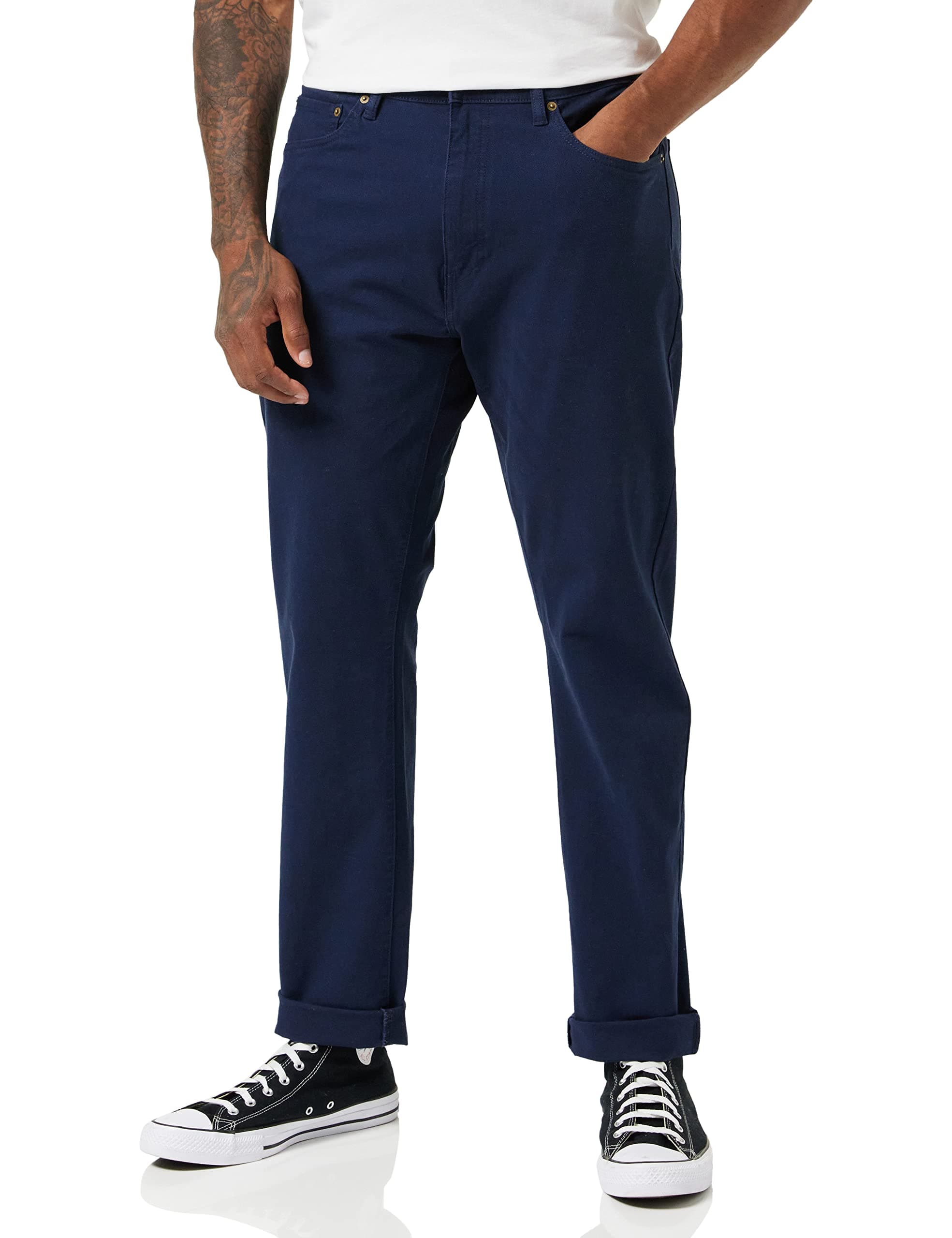 🔥Dockers Herren Smart 360 Flex Jean Cut Slim Hose 30W / 32L Navy Blazer🔥