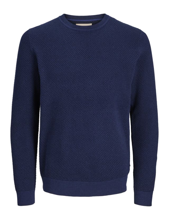 JACK & JONES Herren Jprblunoah Knit Crew Neck Bf Strickpullover 🌌