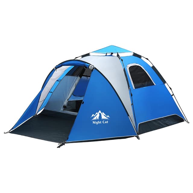 Night Cat Pop Up Zelt 3-4 Personen 🏕️