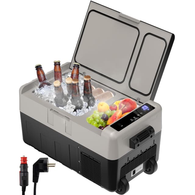 LLIVEKIT Kühlbox, 30 L Kompressorkühlbox, Dual-Zone (-20°C) 🌡️