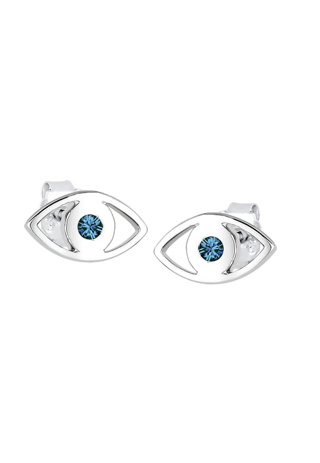 Elli Damen Ohrringe Evil Eye Auge Nazar mit Kristalle Silber 🌟