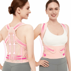Vicorrect Posture Corrector für Frauen und Männer - Rückenstützband zur Schmerzlinderung 🌟