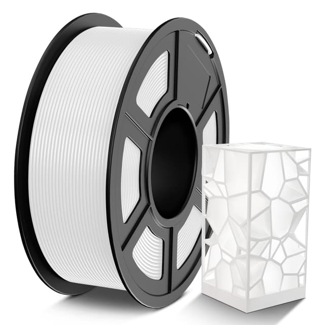 🐻 TECBEARS PETG Filament 1.75 mm Weiß | Stärker Zähigkeit PETG 3D Drucker Filament