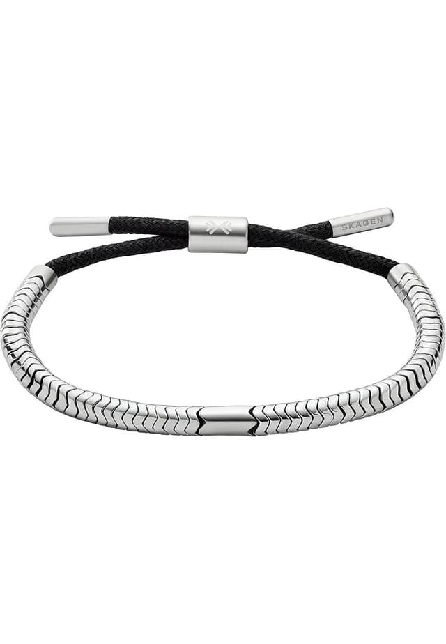 🌟 Angebot! SKAGEN Herren Edelstahl Silber Armbanduhr ⌚