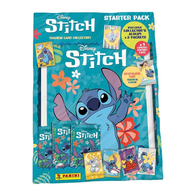 👽🌟 Panini Stitch Trading Cards Starter Pack - Limitierte Edition 005153SPAFGD 🌟👽