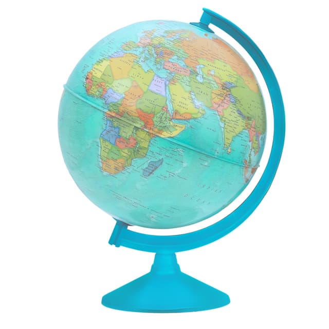 🌍📚 TOPGLOBE 30cm Schülerglobus - Pädagogische/geografische Kugel - Schule, Zuhause und Büro
