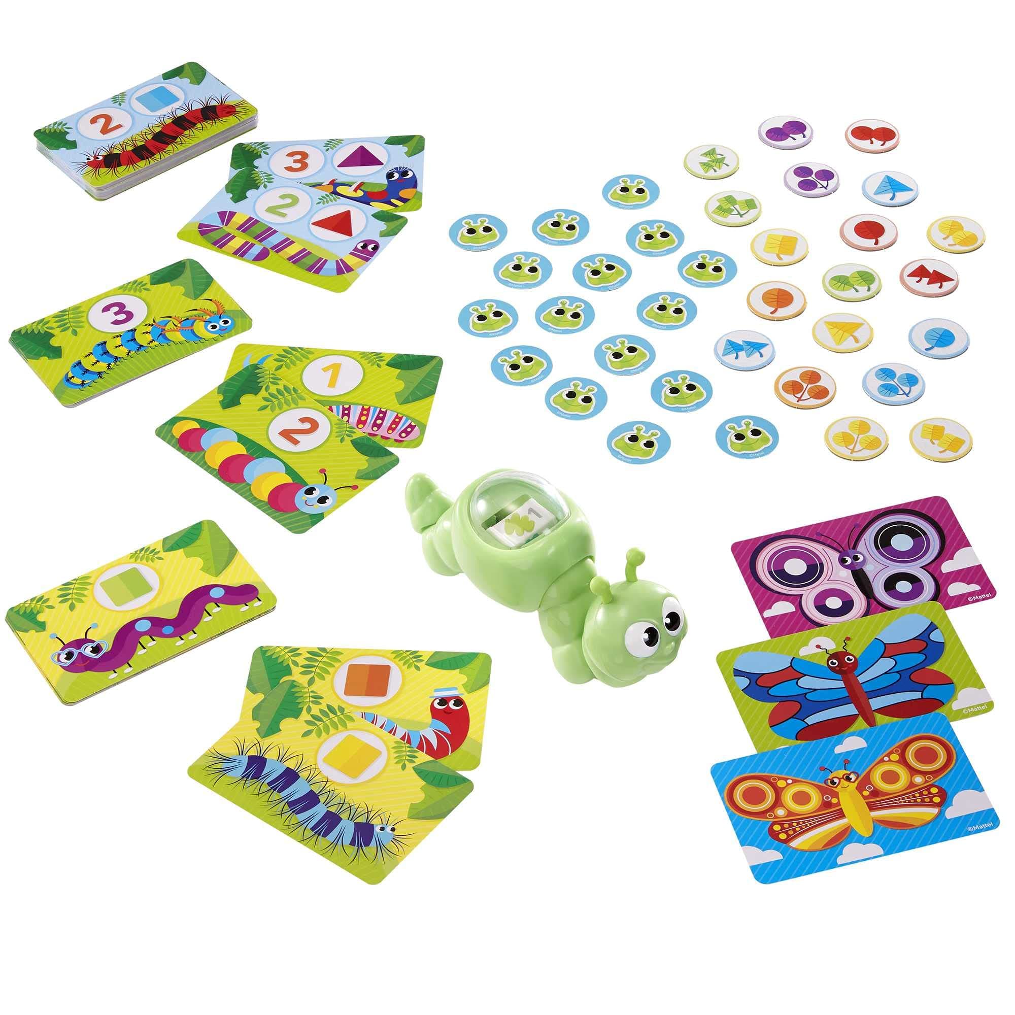 🌱🦋 Mattel Games GYJ81 - Patty-Pillar Fisher-Price Spiel, Spielzeug ab 3 Jahren 🦋🌱