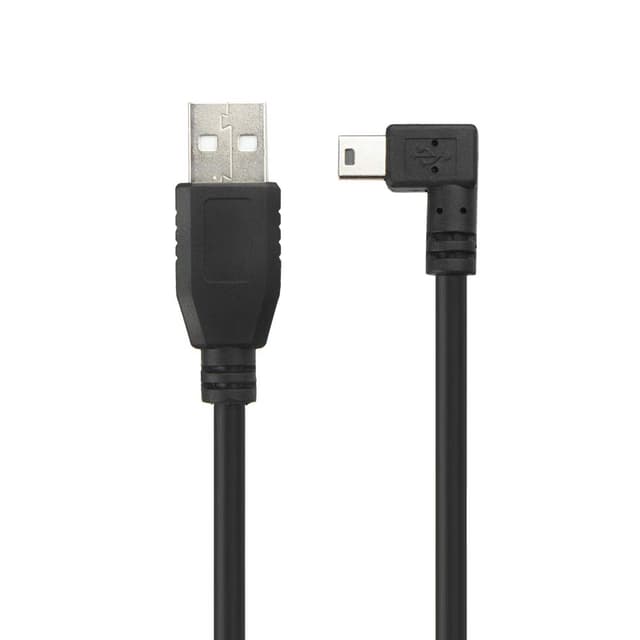 🔌 USB-A-Stecker auf Mini-USB-Kabel, 90 Grad, rechtwinklig, Mini-5P (5 m) 📷