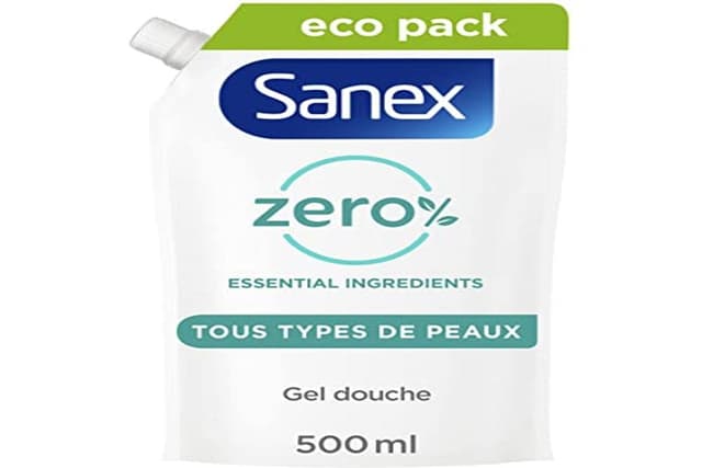 SANEX - Feuchtigkeitsspendendes Duschgel Null% - Eco-Nachfüllpack 500 ml 🚿🌿