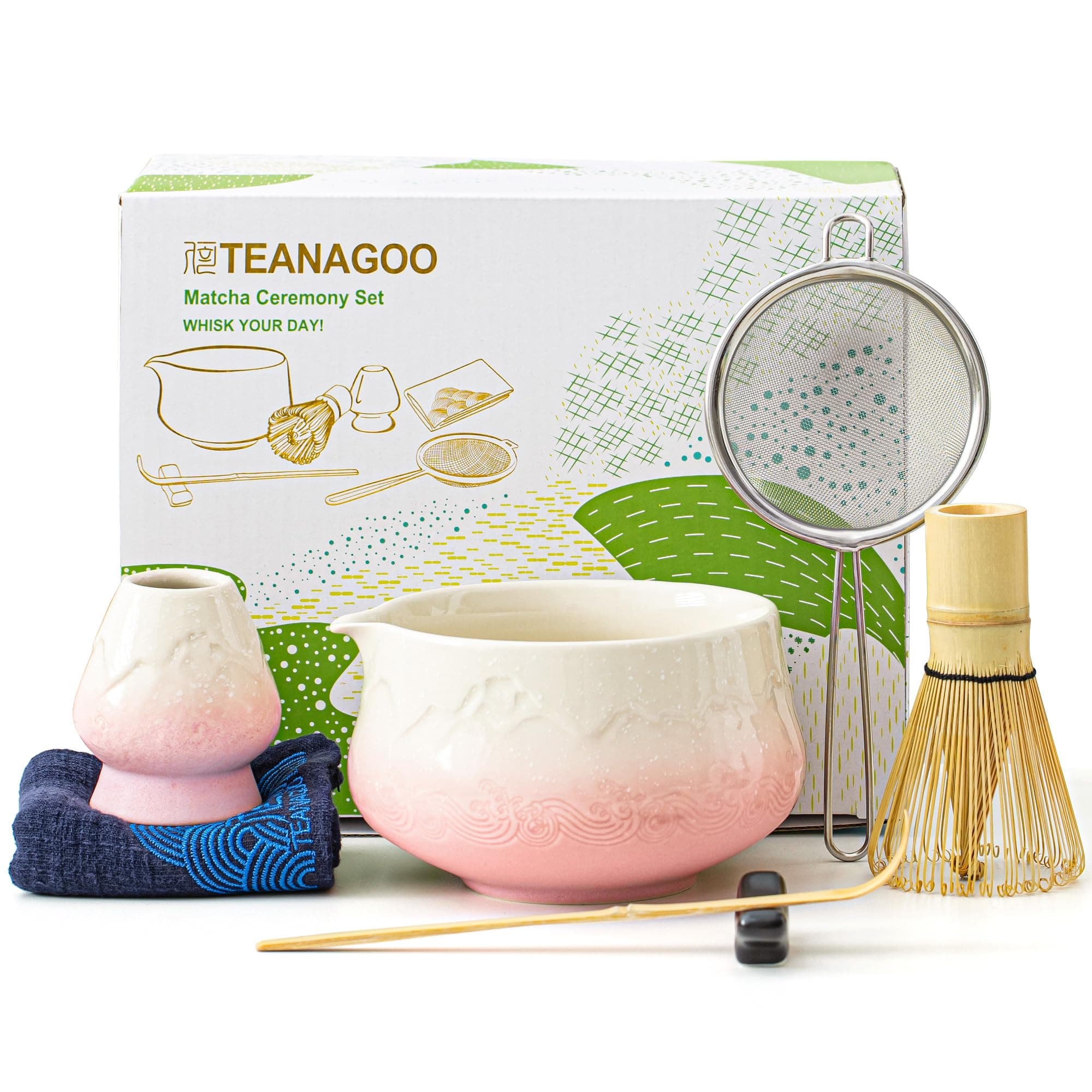 TEANAGOO 7 Stück Matcha Set 🍵🌸