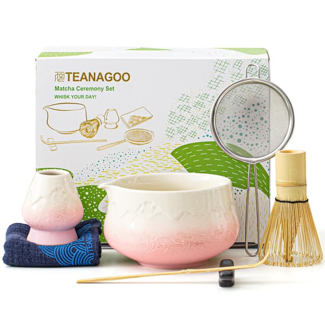 TEANAGOO 7 Stück Matcha Set 🍵🌸