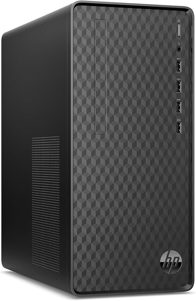 🖥️ HP Desktop PC | AMD Ryzen 3 5300G | 8 GB DDR4 RAM | 512 GB SSD | Windows 11 Home | Schwarz