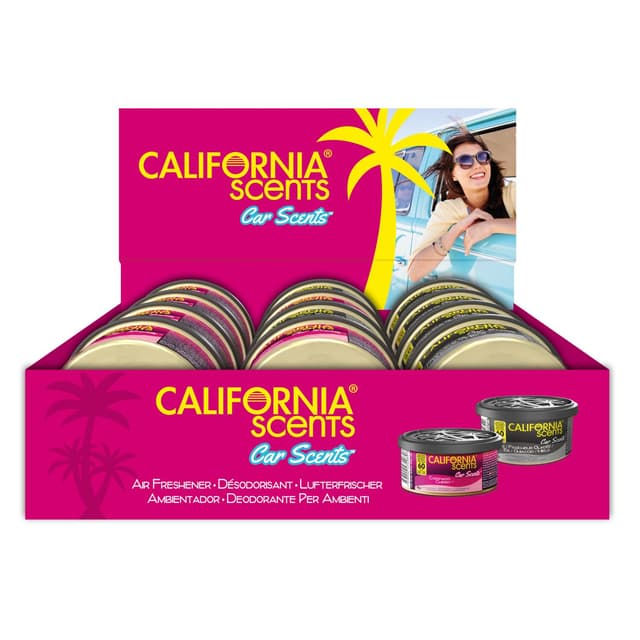 California Scents Auto Lufterfrischer Dose - Lang anhaltender Duft! 🚗🍒